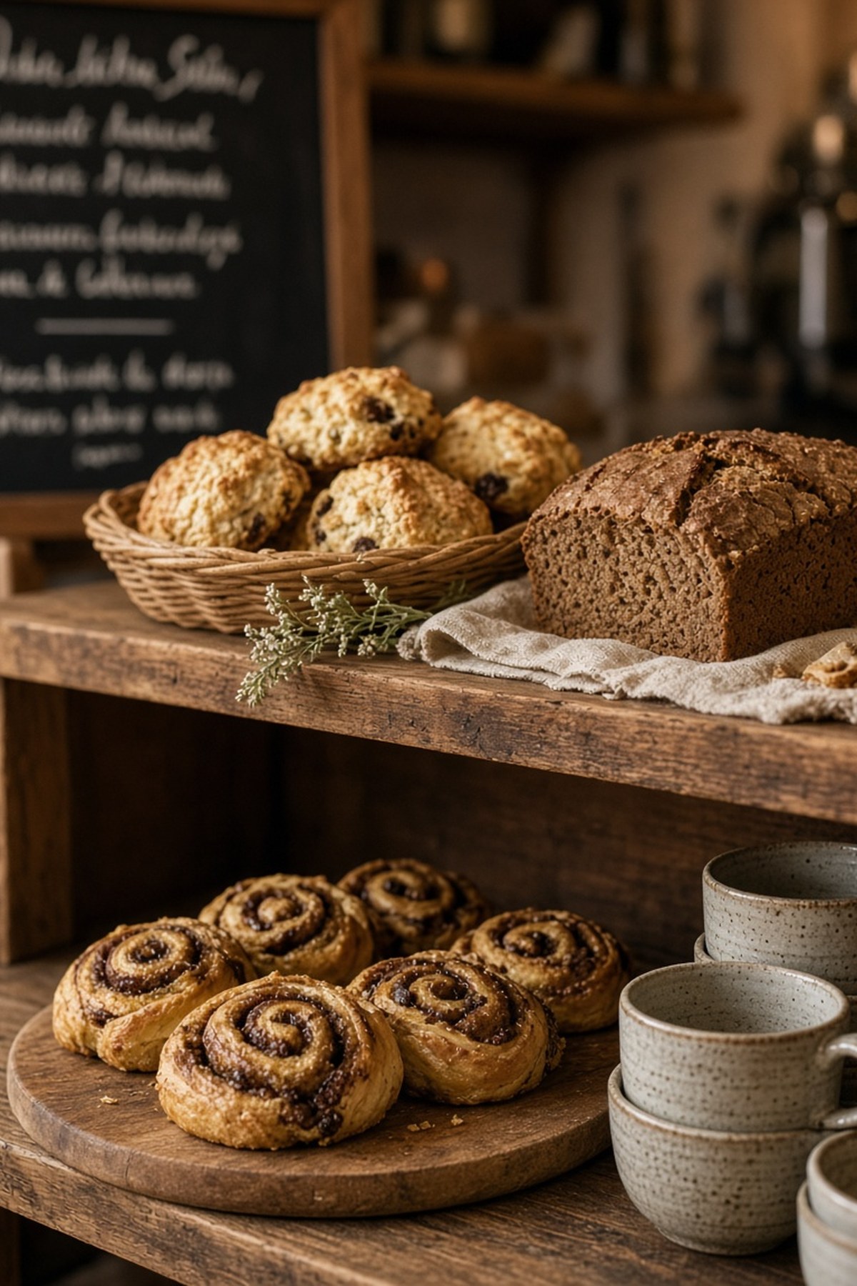 Pastry shelf notes for Clover Roast order readiness
